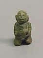Squatting Figure, Bronze, Indonesia
