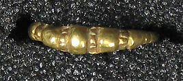 Ring Cast, Incised, and Notched, Gold, Indonesia (Central Java)