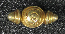 Ring with Oval Bezel and Calligraphy, Gold, Indonesia (Central Java)