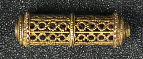Pendant, Openwork and Granulation, Gold, Indonesia (Central Java)