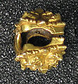 Earrings with Foliate Decoration, Gold, Indonesia (Central Java)