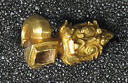Earring, Gold, Indonesia (Central Java)