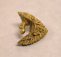 Ear Ornament, Chiselled Arrowhead, Gold, Indonesia (Central Java)