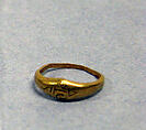 Engraved Ring, Gold, Indonesia (Central Java)