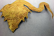 Cloth or hat ornament repousse, Gold, Thailand