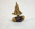 Pair of Drop Earrings with Rubies, Gold, Indonesia (Central Java)