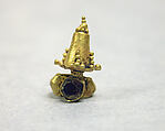 Pair of Drop Earrings with Rubies, Gold, Indonesia (Central Java)