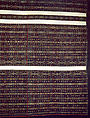 Robe, cotton, silk, Burma (Mara)