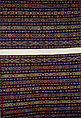 Robe, cotton, silk, Burma (Mara)