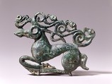 Garment Plaque in the Shape of a Stag, Bronze, Kazakhstan