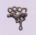 Ornament in the Shape of a Stag, Bronze, Northeast China