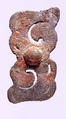Belt Ornament with Zoomorphic Design, Tinned bronze, North China and south-central Inner Mongolia