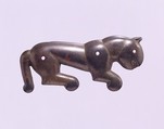 Leopard-Shaped Pectoral, Bronze, China