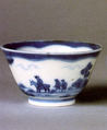 One of a Pair of Cups, Underglaze blue (Arita ware), Japan