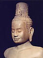 Standing Eight-Armed Avalokiteshvara, the Bodhisattva of Infinite Compassion, Stone, Cambodia