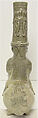 Figure of a Man Astride a Mythical Beast, Stoneware with celadon glaze (Yue ware), China