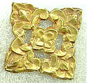Square Plaque, Gold, Northwest China/Eastern Central Asia
