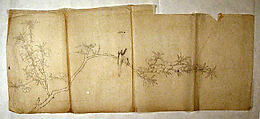 Bird on a Blossoming Branch after Qian Xuan (?), Xie Zhiliu  Chinese, Drawing; ink on paper, China