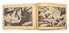 Illustrations of Antique Design Motifs (Kodai Moyōshiki zukō), Woodblock printed book; ink on paper, Japan