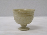 Stem cup, Glazed stoneware, China