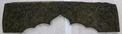 Section of an Archway, Wood, India (Agra area)