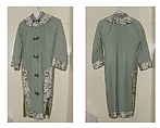 Coat with Auspicious Characters, Silk, metallic thread, China