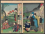 Twenty-six Prints Constituting an Album (Azuma fūzoku fuku tsukushi)  東風俗 福つくし, Yōshū Chikanobu 楊洲周延 (Japanese, 1838–1912), Woodblock prints; ink and color on paper, Japan