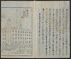 Memoirs of a Castaway (Hyōryūki) 流記, Hamada Hikozō  浜田彦蔵 (1837–1897) (Joseph Heco), Two volumes of woodblock printed books; ink on paper, Japan