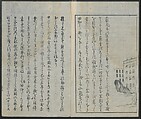Memoirs of a Castaway (Hyōryūki) 流記, Hamada Hikozō  浜田彦蔵 (1837–1897) (Joseph Heco), Two volumes of woodblock printed books; ink on paper, Japan