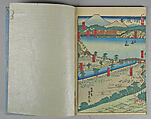Famous Places on the Tōkaidō, the Landscape of Yokohama (Tōkaidō meisho no uchi Yokohama fūkei), Utagawa (Gountei) Sadahide (Japanese, 1807–1873), Polychrome woodblock prints; ink and color on paper, Japan