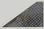 Textile with Spotted Dyeing (kanoko shibori), Resist-dyed plain-weave bast-fiber (asa) crepe, Japan