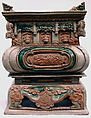 Incense burner, Glazed stoneware with biscuit fired molded appliqué decoration, Vietnam (Hai Zhong Province, Hong River delta)