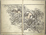 Bunpō Picture Album (Bunpō gafu) 文鳳画譜, First Series, Kawamura Bunpō 河村文鳳 (Japanese, 1779–1821), Set of three woodblock printed books; ink and color on paper, Japan