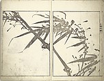 Bunpō Picture Album (Bunpō gafu) 文鳳画譜, First Series, Kawamura Bunpō 河村文鳳 (Japanese, 1779–1821), Set of three woodblock printed books; ink and color on paper, Japan