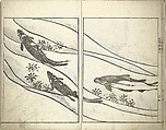 Bunpō Picture Album (Bunpō gafu) 文鳳画譜, First Series, Kawamura Bunpō 河村文鳳 (Japanese, 1779–1821), Set of three woodblock printed books; ink and color on paper, Japan