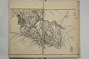 Nangaku-Bunpō Highway Pictures (Nangaku Bunpō kaidō sōga) 南岳文鳳街道雙畫, Kawamura Bunpō 河村文鳳 (Japanese, 1779–1821), Woodblock printed book; ink and color on paper, Japan