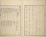 Guide to Chinese Painting, Second Series (Kanga shinan nihen), Illustrations by Kawamura Bunpō (Japanese, 1779–1821), Set of three woodblock printed books; ink and color on paper, Japan