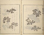 Guide to Chinese Painting, Second Series (Kanga shinan nihen), Illustrations by Kawamura Bunpō (Japanese, 1779–1821), Set of three woodblock printed books; ink and color on paper, Japan