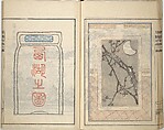 Guide to Chinese Painting, Second Series (Kanga shinan nihen), Illustrations by Kawamura Bunpō (Japanese, 1779–1821), Set of three woodblock printed books; ink and color on paper, Japan