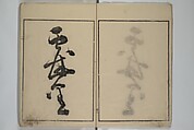 Shazanrō (Bunchō) Picture Book (Shazanrō ehon 寫山樓畫本), Tani Bunchō 谷文晁 (Japanese, 1763–1840), Woodblock-printed book; ink and color on paper, Japan