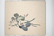 Yūsai Picture Album (Yūsai gafu) 融齋畫譜, Nakabayashi Chikutō 中林竹洞 (Japanese, 1776–1853), Woodblock printed book (orihon, accordion-style); ink and color on paper, Japan