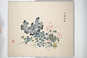 Yūsai Picture Album (Yūsai gafu) 融齋畫譜, Nakabayashi Chikutō 中林竹洞 (Japanese, 1776–1853), Woodblock printed book (orihon, accordion-style); ink and color on paper, Japan