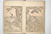 Picture Album of the Floating World (Ukiyo efu) 浮世画譜, Keisai Eisen 渓斎英泉 (Japanese, 1790–1848), Set of three woodblock printed books; ink and color on paper, Japan