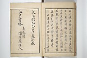 Drawings by the Drunken Fuyō (Gazu sui Fuyō) 画図酔芙蓉, Suzuki Fuyō 鈴木芙蓉 (Japanese, 1749–1816), Set of three woodblock printed books bound as a single volume; ink on paper, Japan