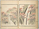 Ichirō Picture Album (Ichirō gafu) 一老画譜, Yashima Gakutei 八島岳亭 (Japanese, 1786?–1868), Woodblock printed book; ink and color on paper, Japan