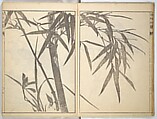 A Thicket of Pictures Without Shapes (Fukei gasō) 不形画藪, Chō Gesshō 張月樵 (Japanese, 1772–1832), Woodblock printed book; ink and color on paper, Japan
