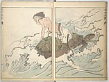 A Thicket of Pictures Without Shapes (Fukei gasō) 不形画藪, Chō Gesshō 張月樵 (Japanese, 1772–1832), Woodblock printed book; ink and color on paper, Japan