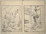 Picture Book of Gold Brocades (Ehon kokinran) 絵本古錦蘭, Suzuki Harunobu (Japanese, 1725–1770), Set of three woodblock printed books; ink on paper, Japan