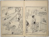Picture Book of Gold Brocades (Ehon kokinran) 絵本古錦蘭, Suzuki Harunobu (Japanese, 1725–1770), Set of three woodblock printed books; ink on paper, Japan