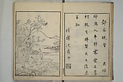 Primer on Eight Varieties of Painting (Hasshu gafu) 八集画譜, Unidentified Artists, Japanese, Set of five woodblock printed books; ink on paper, Japan